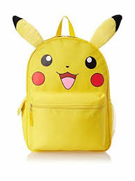 Pokemon Pikachu W/ Big Ear 16" Backpack
