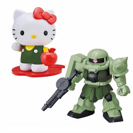 Hello Kitty/Zaku II(SD Gundam Cross Sihouette), Mobile Suit Gundam-Bandai Spirits