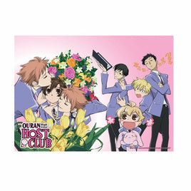 OURAN HIGH SCHOOL HOST CLUB GROUP WALL SCROLL