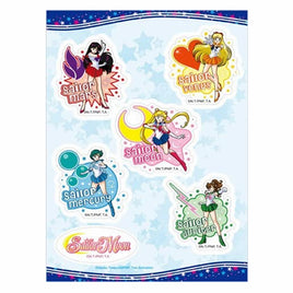 Sailor Moon-Multi Characters Sticker Set (5x7")