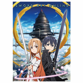 SWORD ART ONLINE KIRITO & ASUNA WALLSCROLL